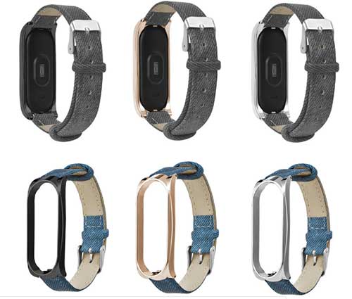 skórzany pasek do mi band 4