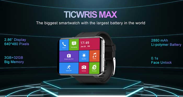 Smartwatch TicWris Max