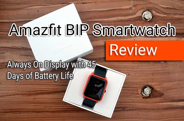 Recenzja Amazfit BIP - Zawsze na wyświetlaczu z 45-dniową żywotnością baterii