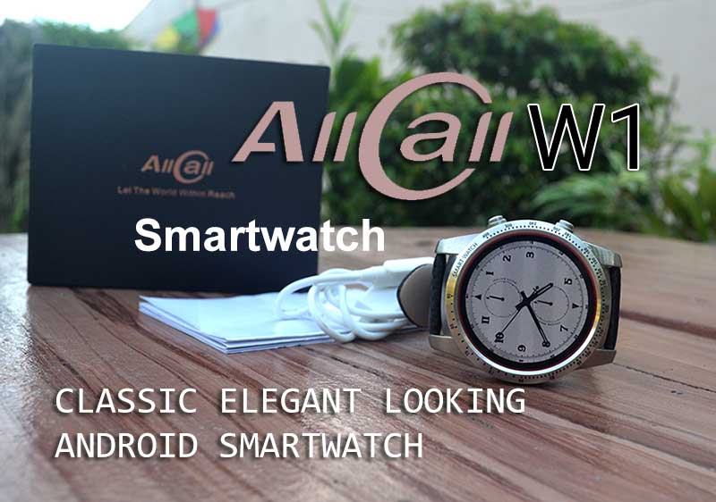 AllCall W1 Smartwatch Recenzja – Klasyczny elegancki wygląd Android Smartwatch