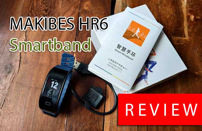 Makibes HR6 Smartband dogłębny przegląd