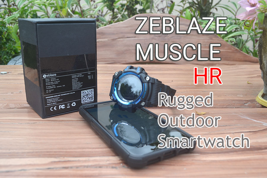 [Recenzja] Zeblaze Muscle HR – Outdoor Rugged Smartwatch z czujnikiem tętna