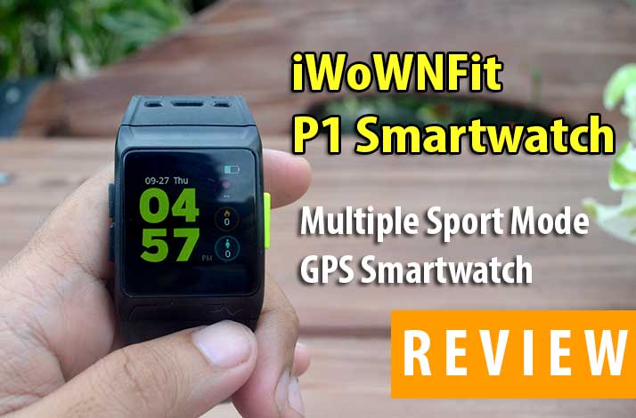 [Recenzja] iWOWNFIT P1 Smartwatch