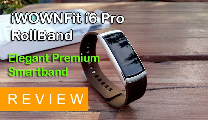 iWOWNFit i6 Pro RollBand – elegancka opaska smart premium