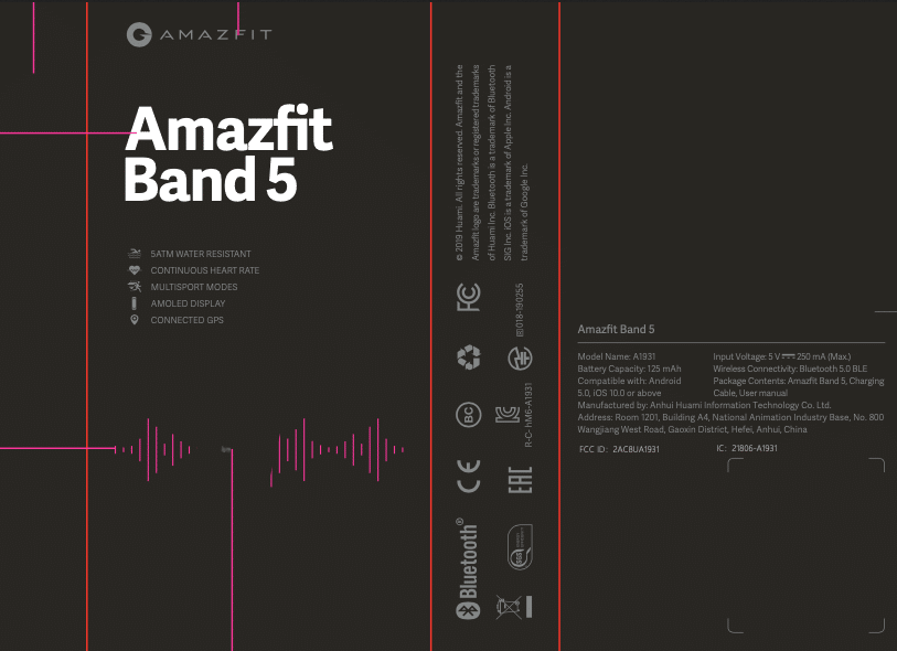 Zespół Amazfit 5fit