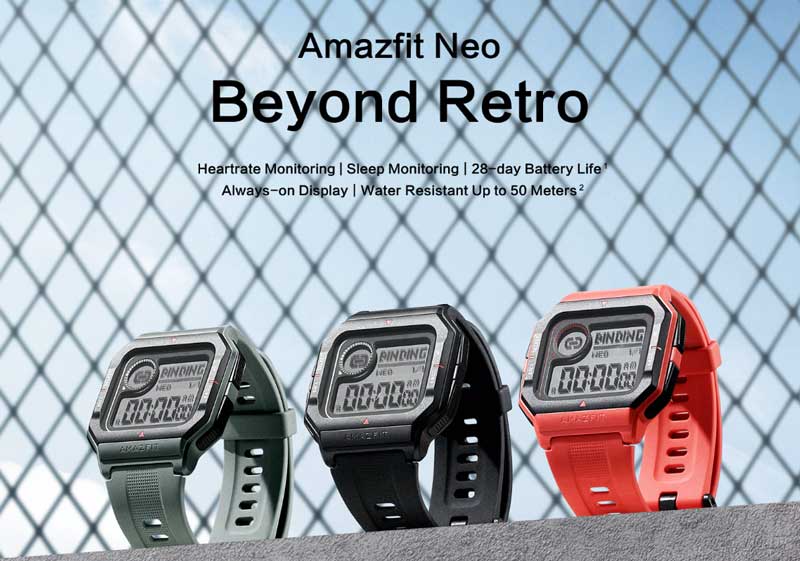 Smartwatch Amazfit Neo
