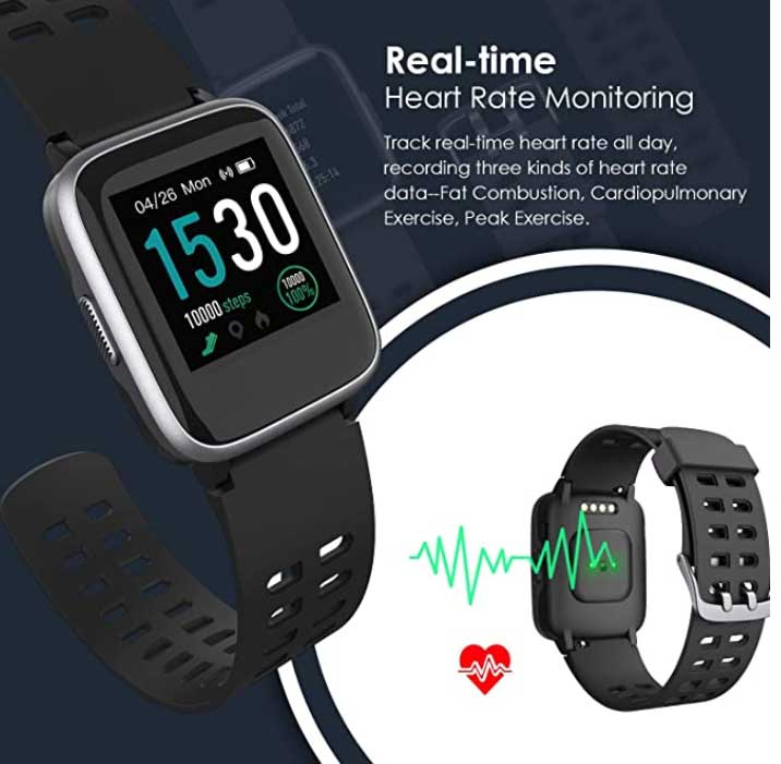 Arbily Smartwatch – przegląd funkcji, sportowe, lekkie urządzenie