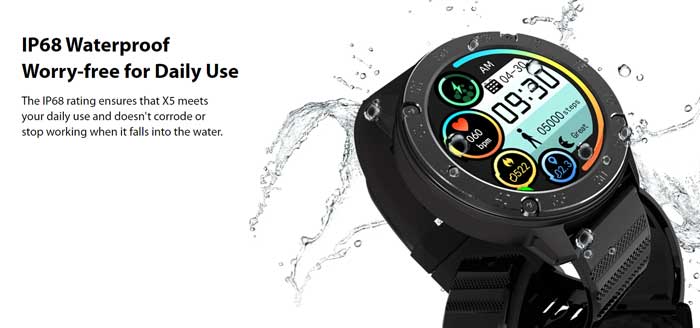 Blackview X5 Smartwatch – Trwały sportowy smartwatch