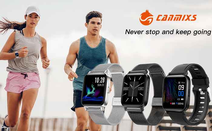 CanMixs Smartwatch Model ZX08 – elegancki, modny inteligentny zegarek