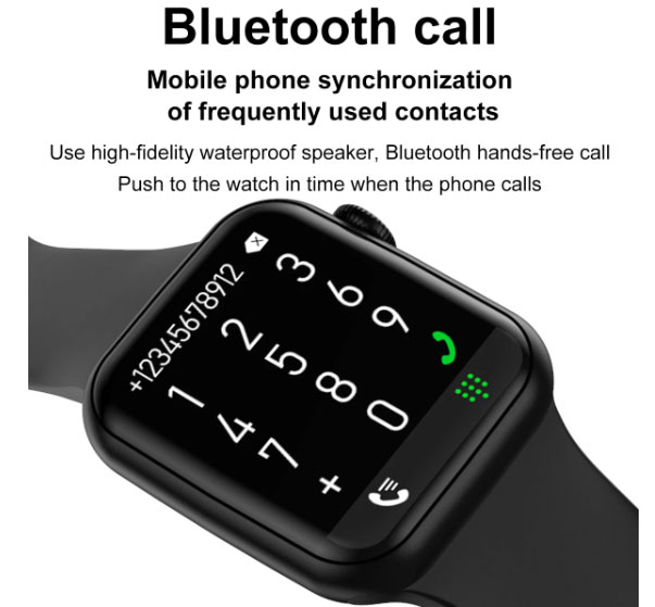 DT100-Smartwatch-połączenia Bluetooth