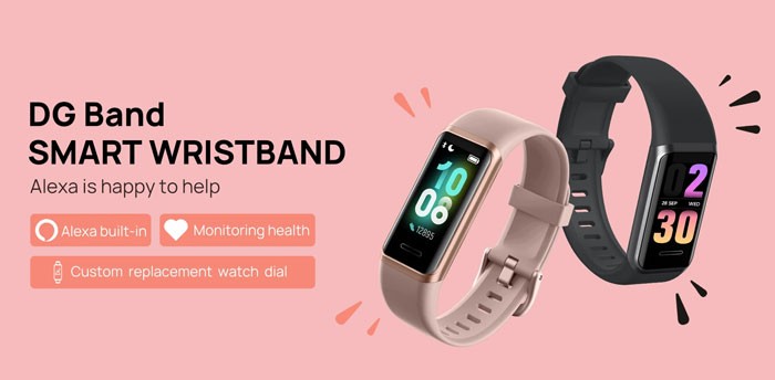 Doogee DG Band – monitor fitness z wbudowaną Alexa Built