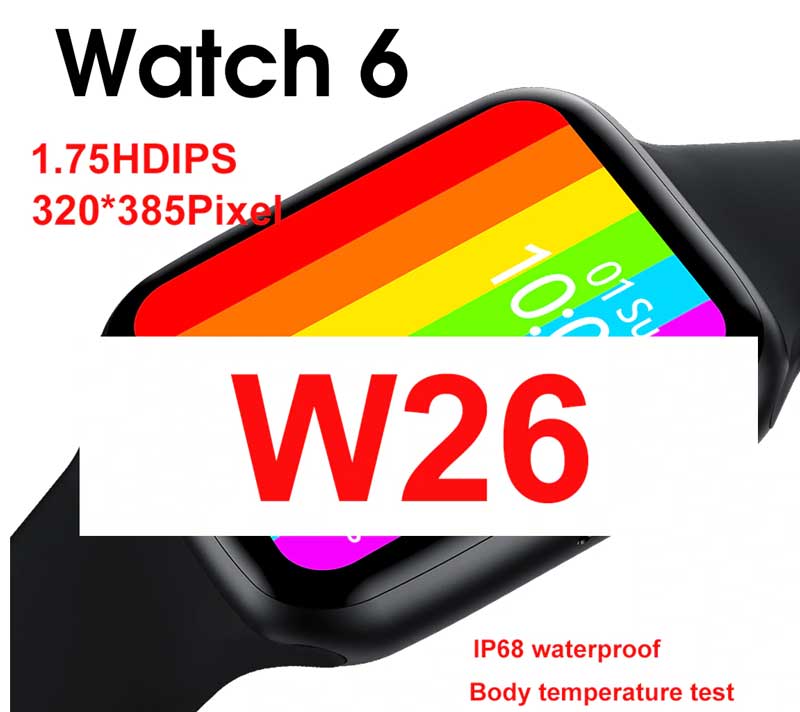 IWO W26 Smartwatch, aktualizacja zegarka 6 - przegląd funkcji