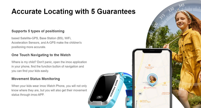 Funkcje imoo-smartwatch