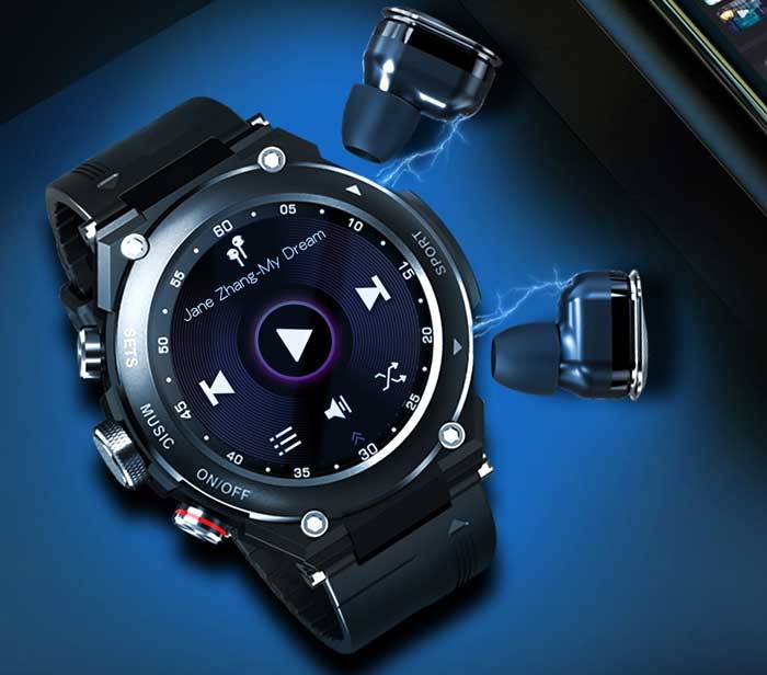 Smartwatch LEMFO T92 + zestaw słuchawkowy Bluetooth