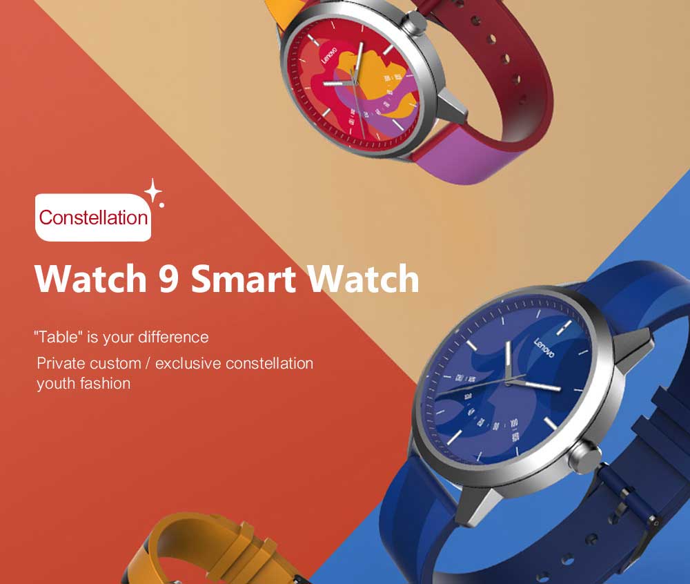 Lenovo Watch 9 Constellation & Watch X Sport Modny i kolorowy