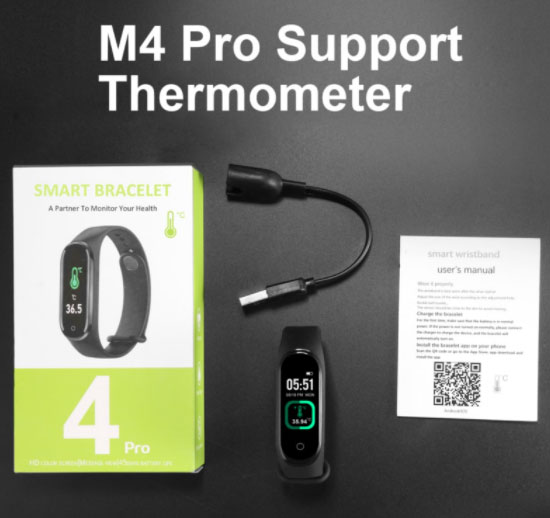 Inteligentna opaska M4-Pro