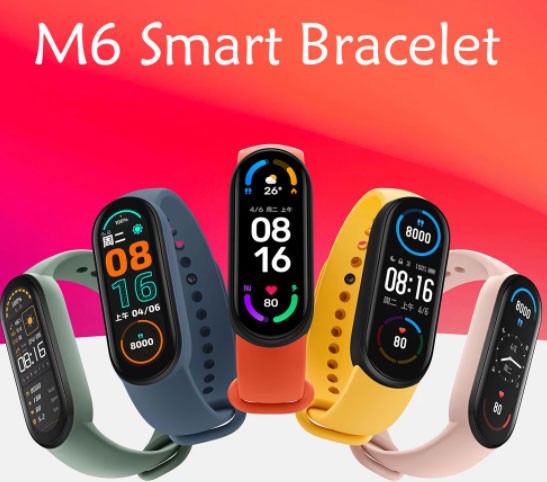 M6 Smartband – przegląd funkcji FitPro, klon Mi Band 6