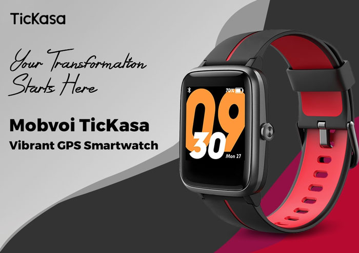 Mobvoi TicKasa Vibrant Smartwatch – przegląd funkcji