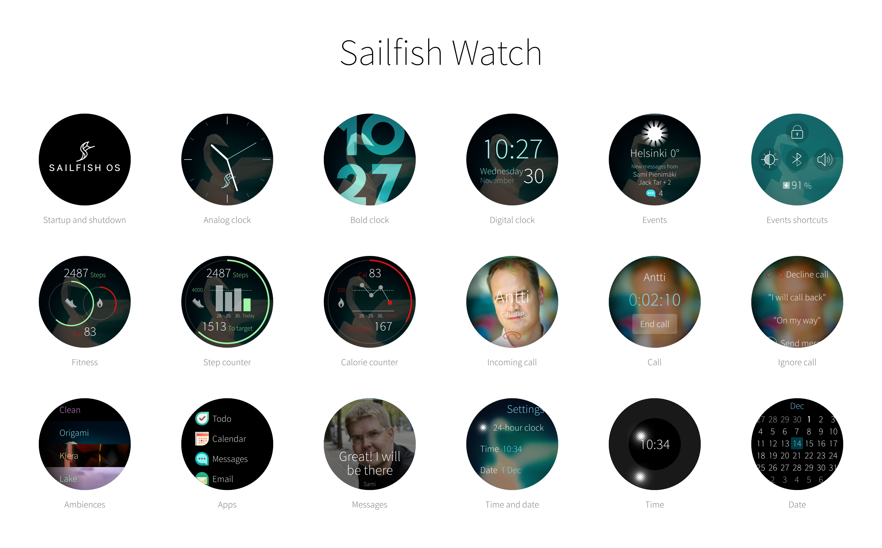 Sailfish Watch OS przeniesiony do smartwatcha z systemem Android