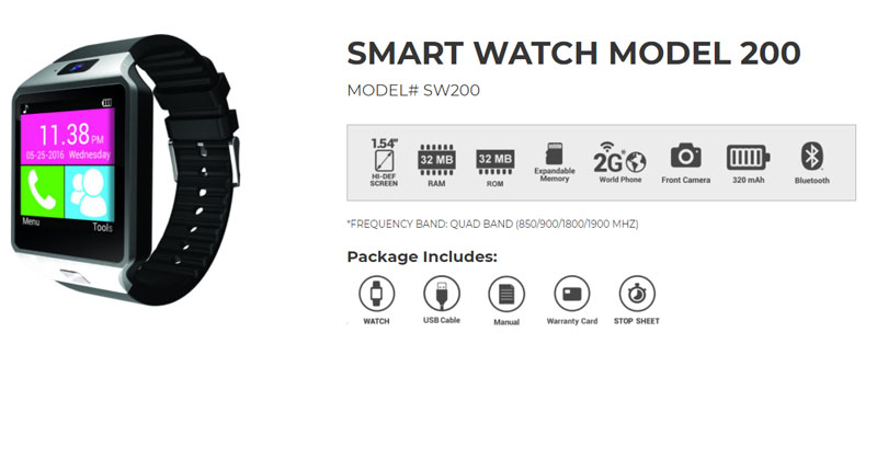 Slide-smartwatch-SW200-model-urządzenie