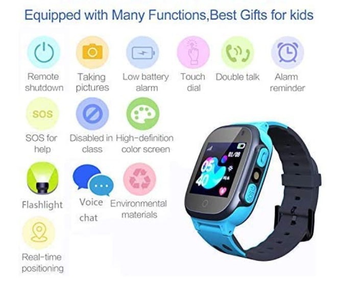 Smooce Kinder Smartwatch dla dzieci – przegląd funkcji