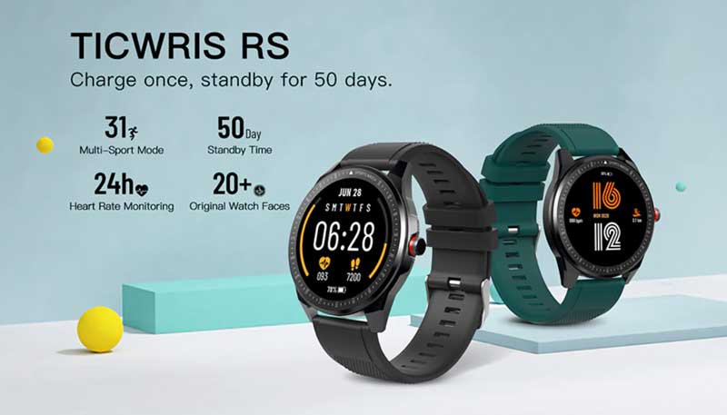 Smartwatch Ticwris RS