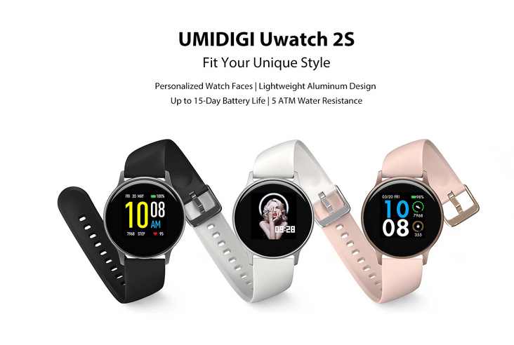 Umidigi Uwatch 2S – Smartwatch z elektronicznym kompasem