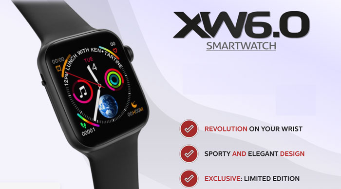 Inteligentny zegarek XW 6.0 – Przegląd funkcji – Niedrogi zegarek fitness?