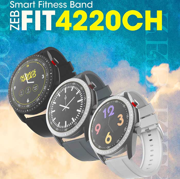 Zebronics Smartwatch, model ZEB-Fit4220CH – przegląd funkcji
