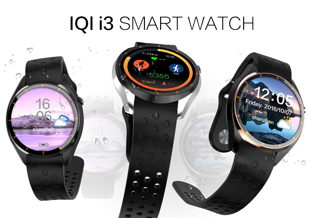 iQi i3 Android Smartwatch już dostępny w przedsprzedaży