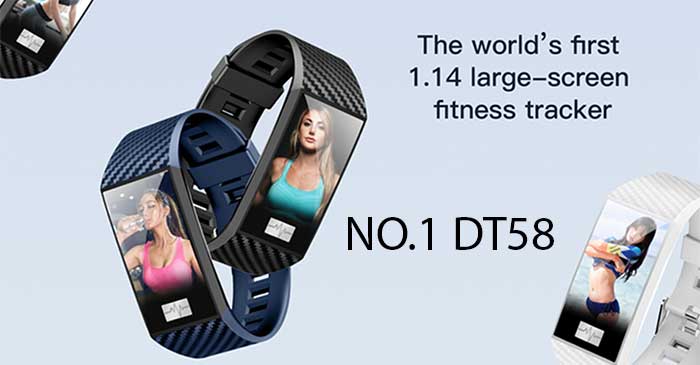 DT No.1 DT58 Pierwszy na świecie monitor fitness z dużym ekranem
