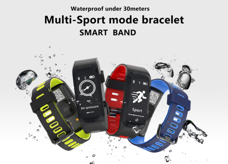 DT No.1 przedstawia nr 1 F4 Fitness Band z trybem Multi-Sport