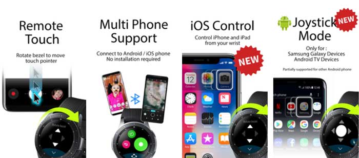Aplikacja Clickr Camera dla SAmsung Gear i Galaxy Watch Active