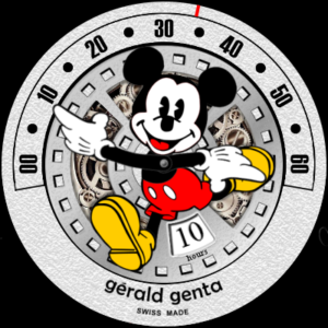 mickey-myszka-zegar-skóra