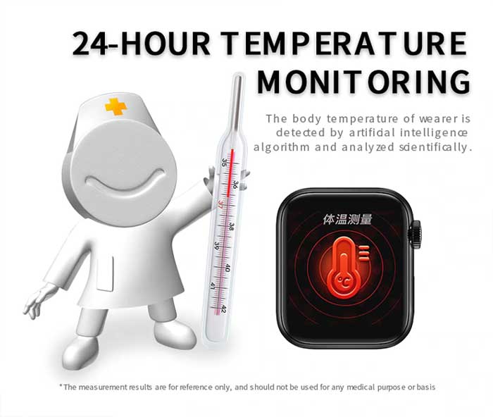 Smartwatch z termometrem
