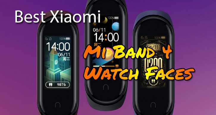 Najlepsze tarcze zegarka dla Xiaomi Mi Band 4
