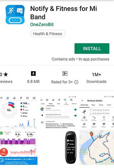 Pobierz aplikacje dla Xiaomi Mi Band 4
