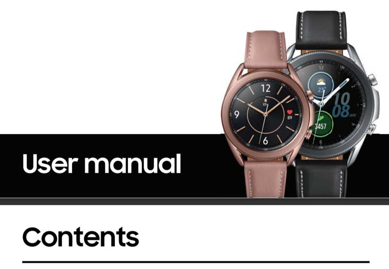 [PDF] Instrukcja obsługi Samsung Galaxy Watch 3 – Pobierz