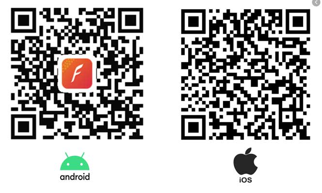Kod QR dla iOS i Androida, aplikacja VerfyFit Pro