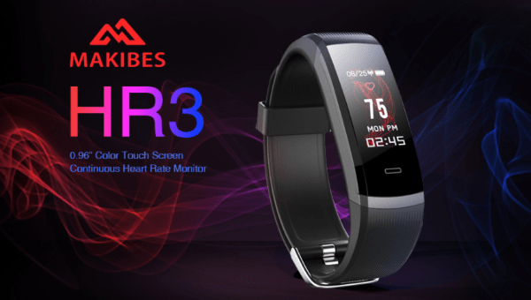 Makibes HR3 - Sportowy kolorowy ekran Smartband