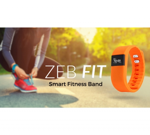 Firma Zebronics zaprezentowała inteligentną opaskę ZEB-Fit100