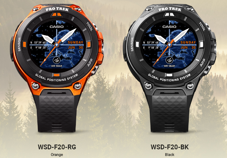 Smartwatch Casio WSD-F20 dodaje funkcjonalność GPS