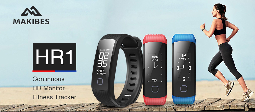 Makibes HR1 – Sport Smartband Deal [Kod kuponu w środku]