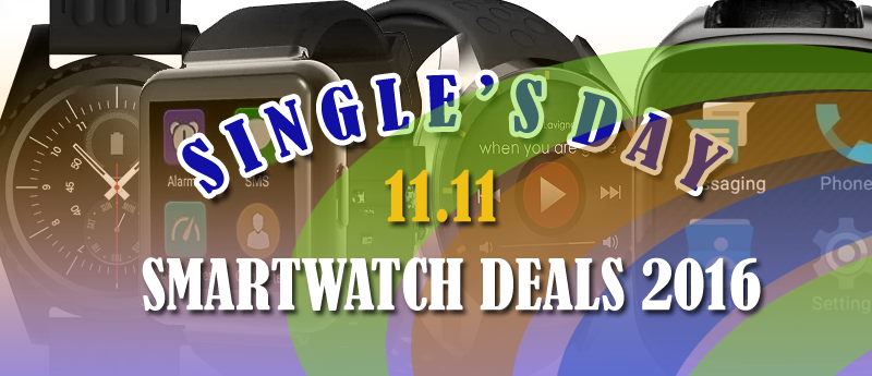 Single Day 11.11 Oferty Smartwatch 2016